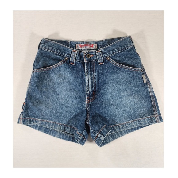 Silver Jeans Co. Pants - Silver Jeans Co Denim Shorts Womens 29 Carpenter Blue High Rise Vintage Y2K